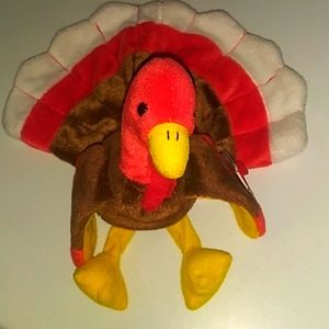 Gobbles, 1996 Beanie Baby PVC pellets